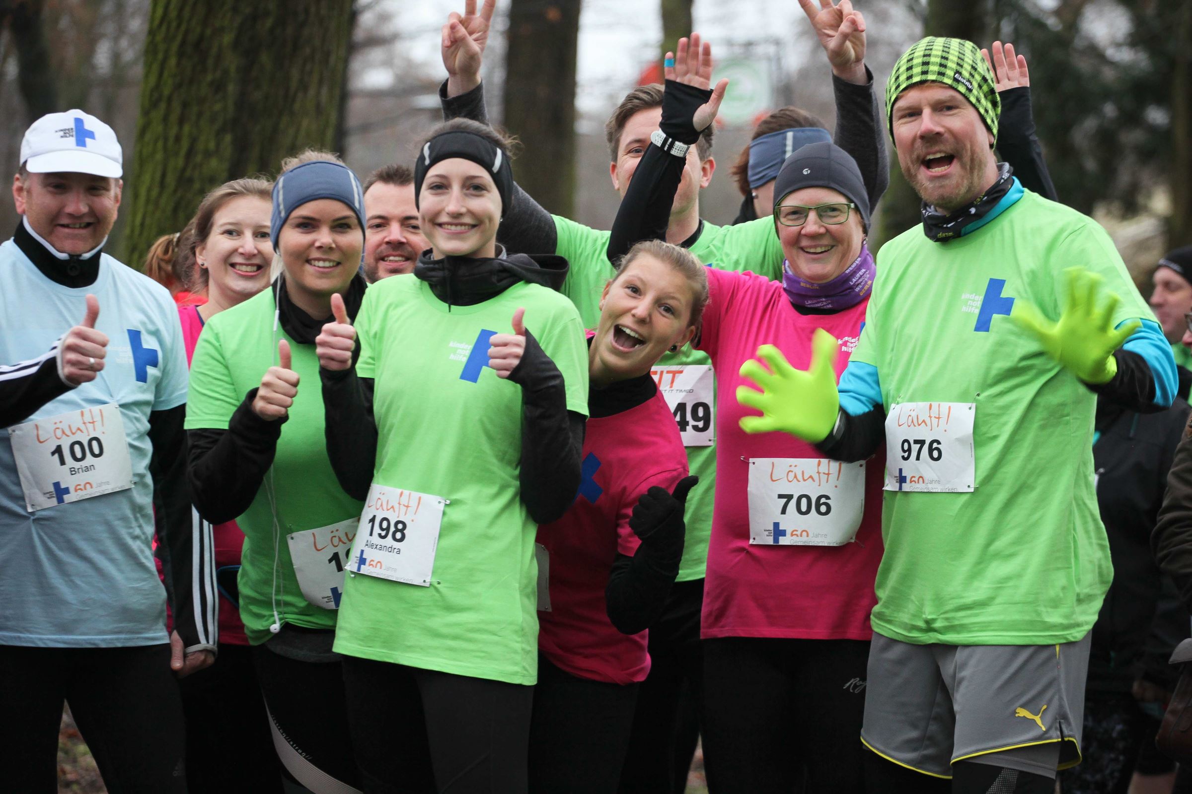 Neujahrslauf der Kindernothilfe (Quelle: Kindernothilfe) Neujahrslauf der Kindernothilfe (Quelle: Kindernothilfe)