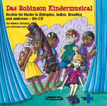 Das Robinson Kindermusical - Cover von CD und Buch (Quelle: Peter Laux)