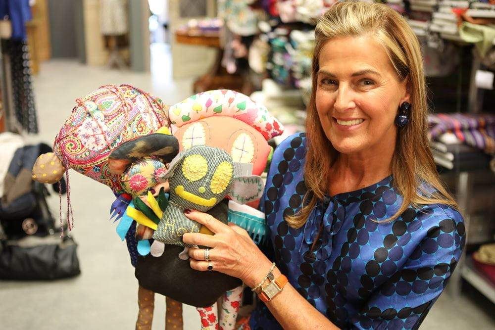 Modedesignerin Siggi Spiegelburg in ihrem Atelier Siggi Spiegelburg in ihrem Atelier (Quelle: Ralf Krämer)