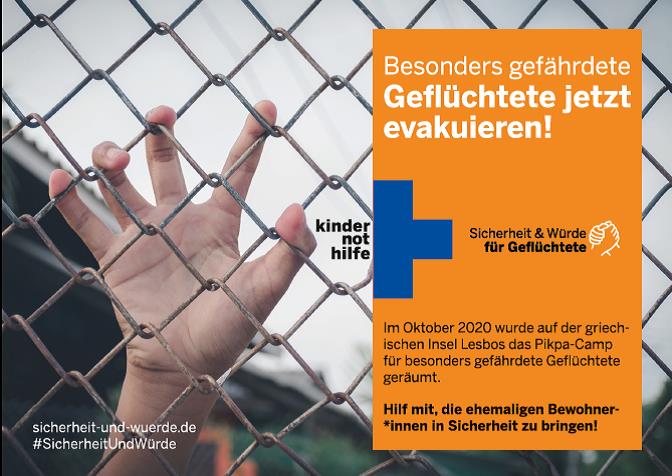 Kindernothilfe-Postkartenaktion für Geflüchtete auf Lesbos Kindernothilfe-Postkartenaktion für Geflüchtete auf Lesbos