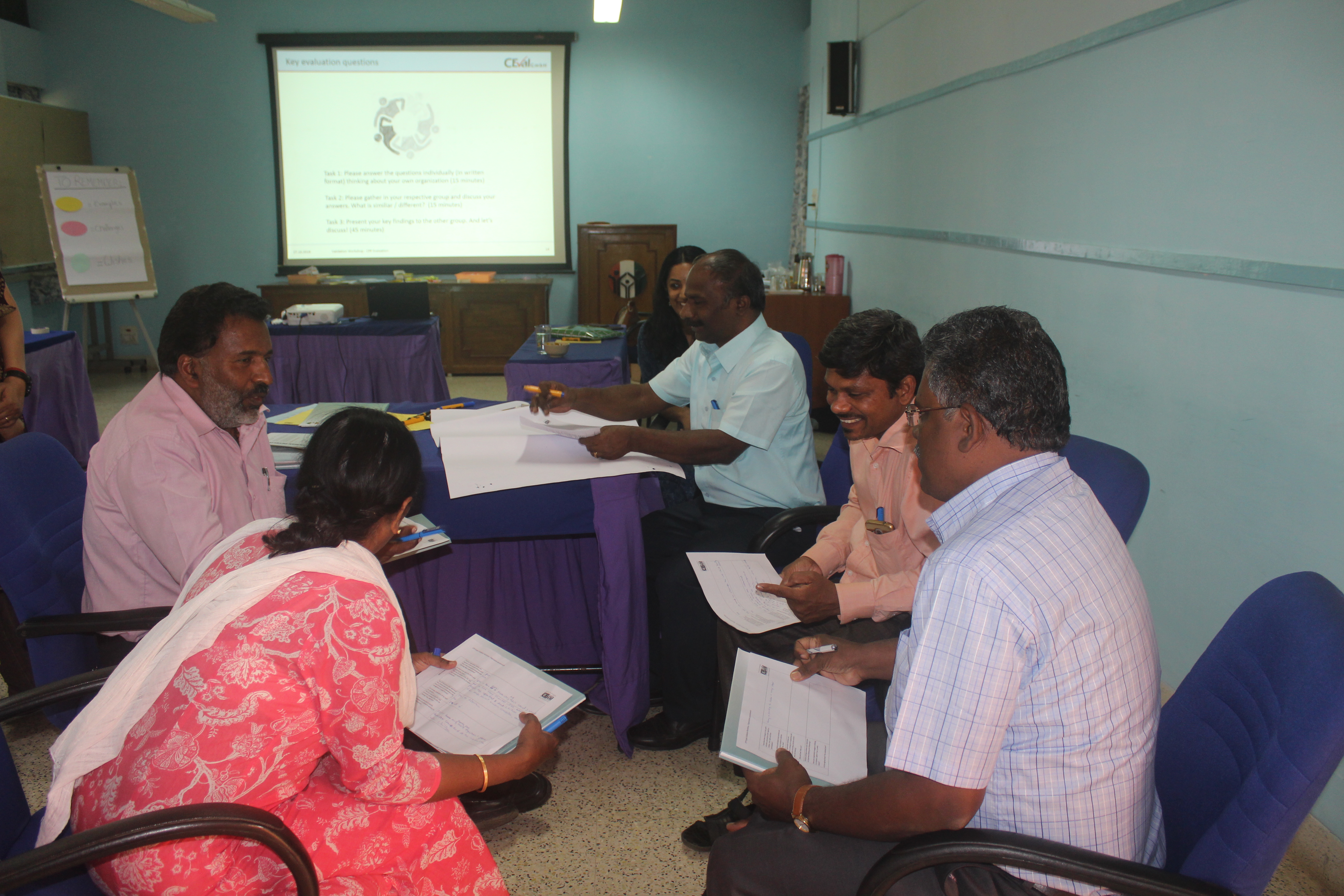 CPP-Projekt Indien - Evaluierung durch Tatjana Mauthofer (Quelle: Tatjana Mauthofer)