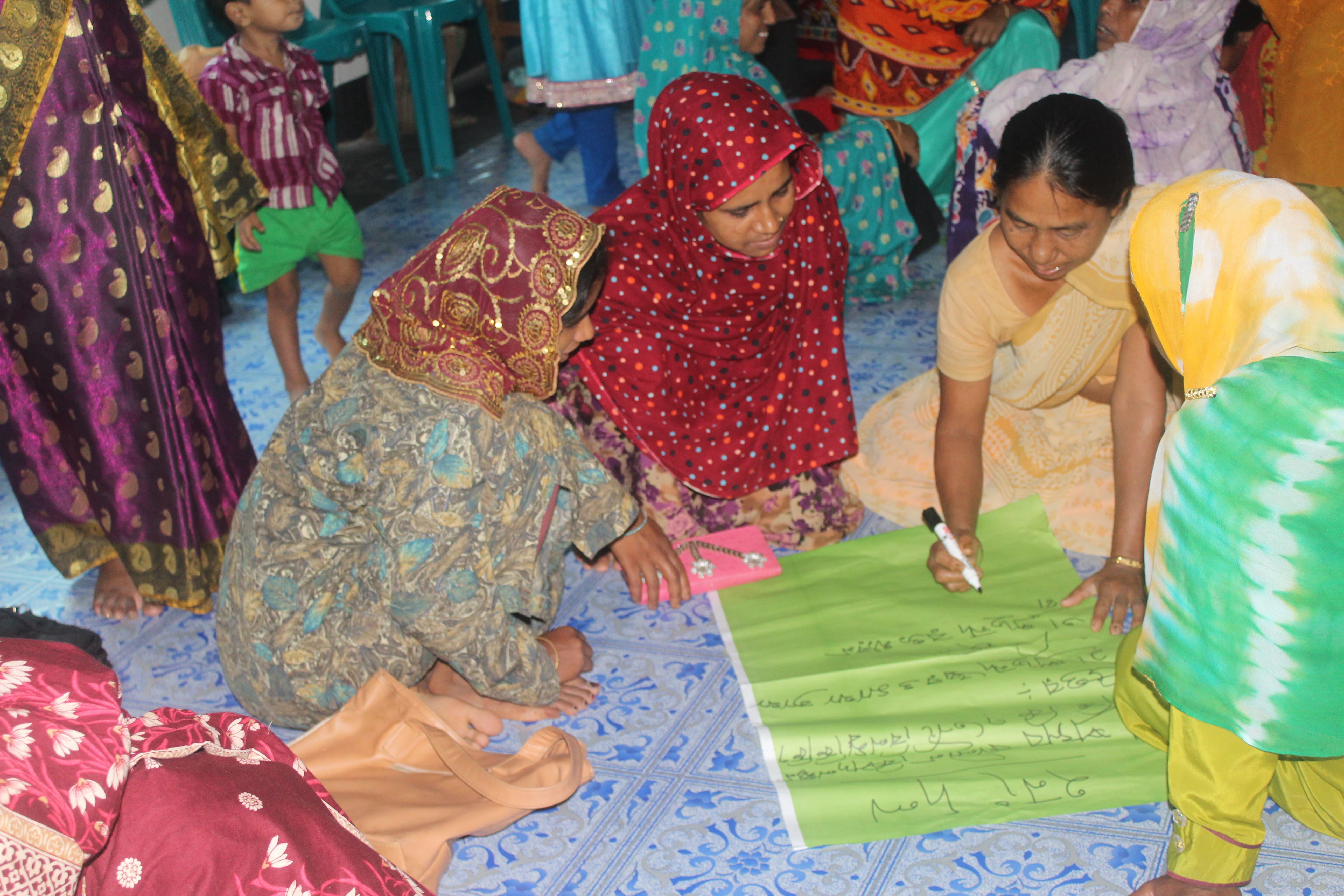 Kindernothilfe Arbeit in Projektarbeit