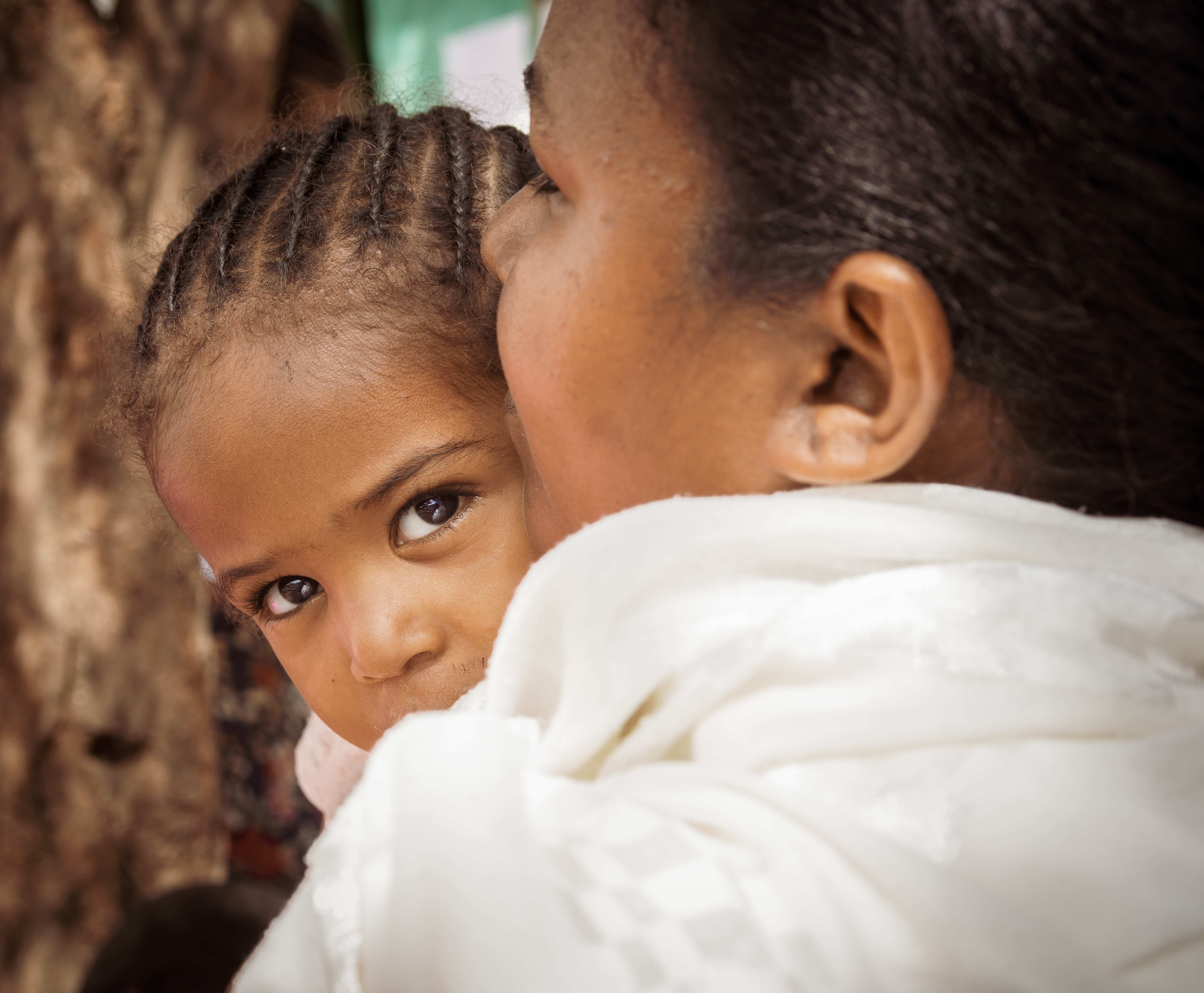 Äthiopische Frau mit Kind (Quelle: Jakob Studnar)