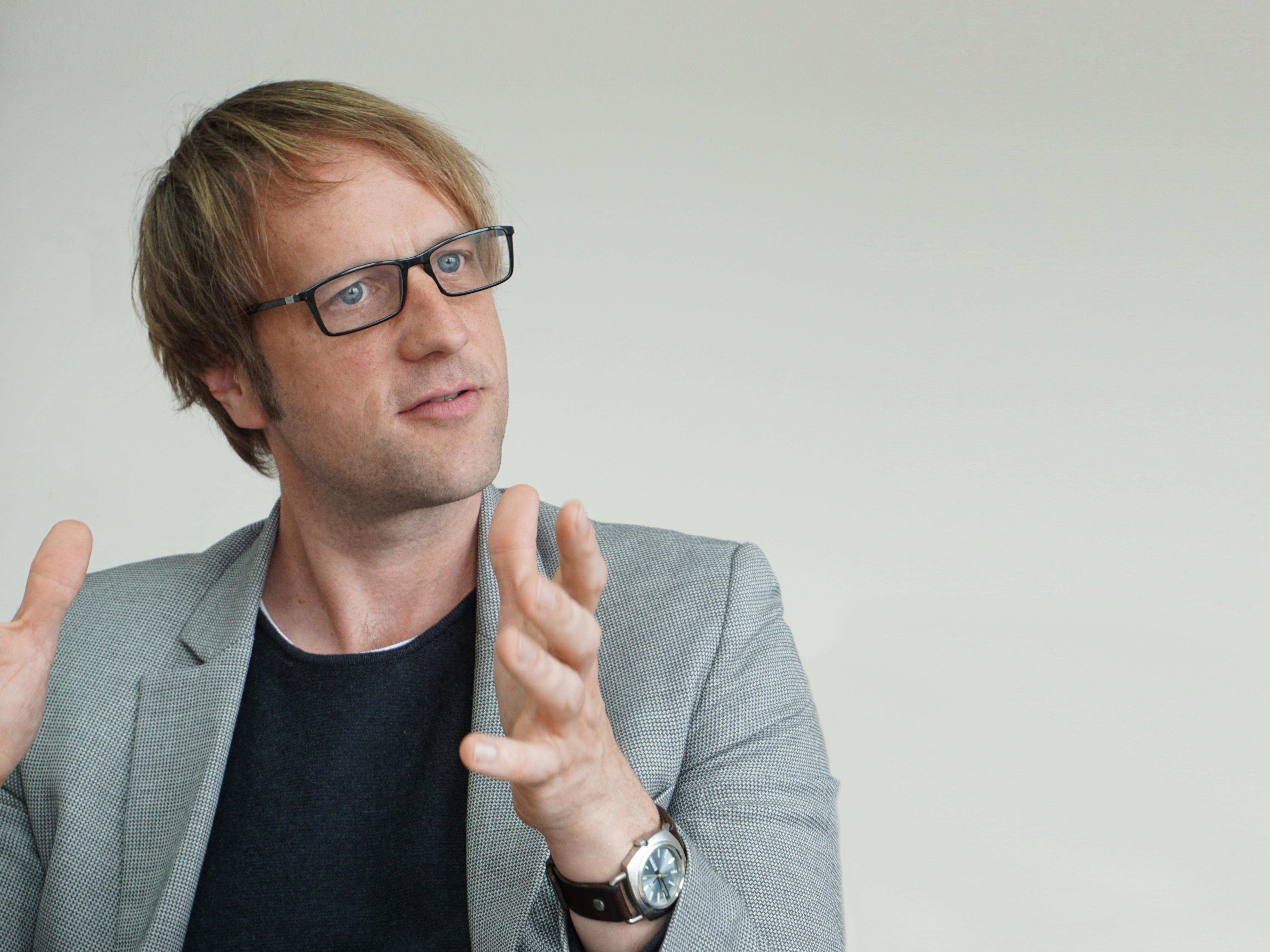 Carsten Montag im Interview (Quelle: Ludwig Grunewald)