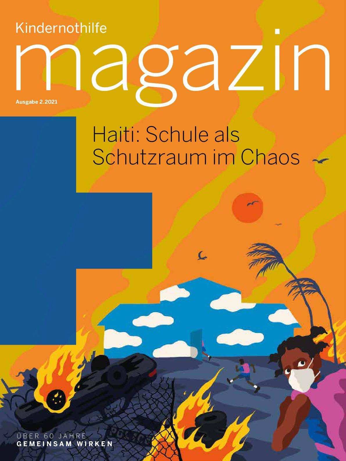 Titelbild Kindernothilfe-Magazin 2021-2 Titelbild Kindernothilfe-Magazin 2021-2
