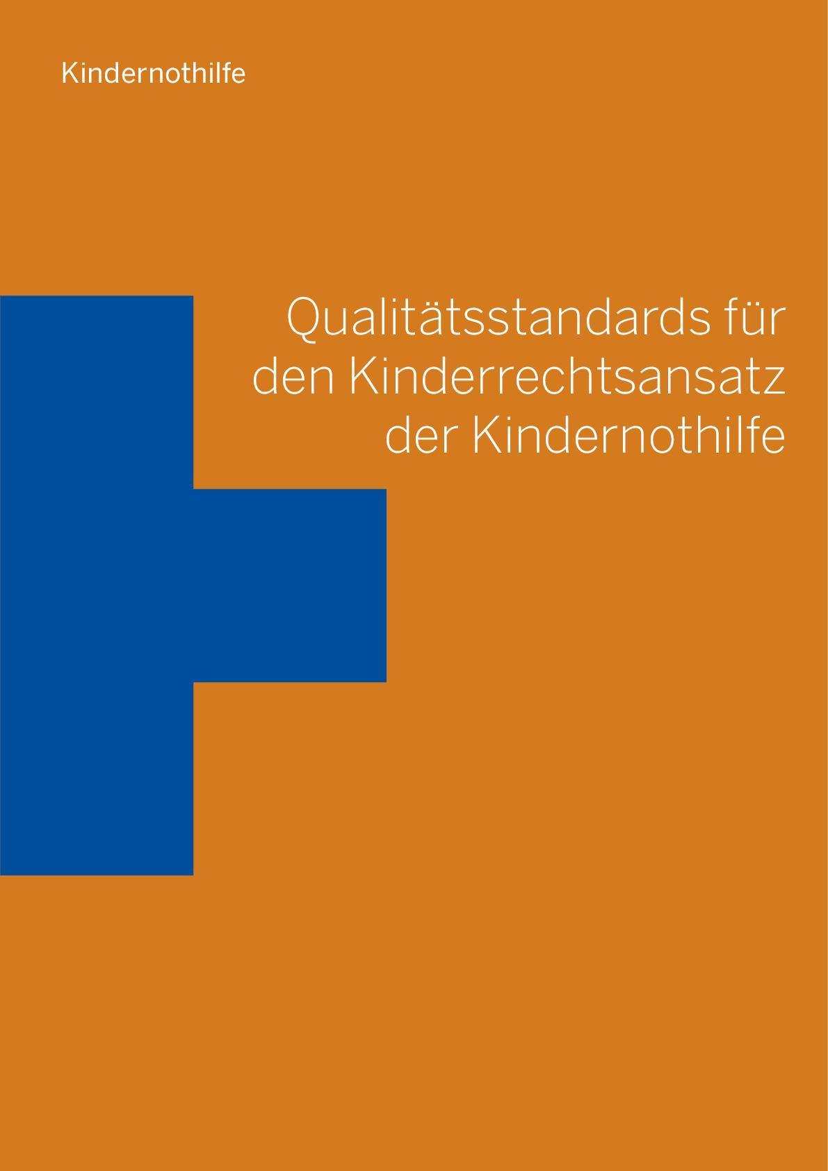 Titelbild Qualitätsstandards Kinderrechtsansatz