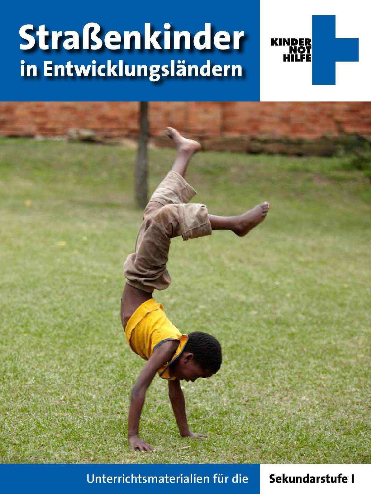 Titelbild Unterrichtsmaterial Straßenkinder in Entwicklungsländern