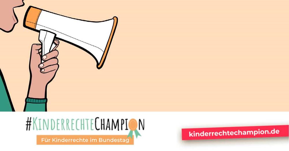 Pressefoto Kinderrechte Champion
Aktion zur Bundestagswahl