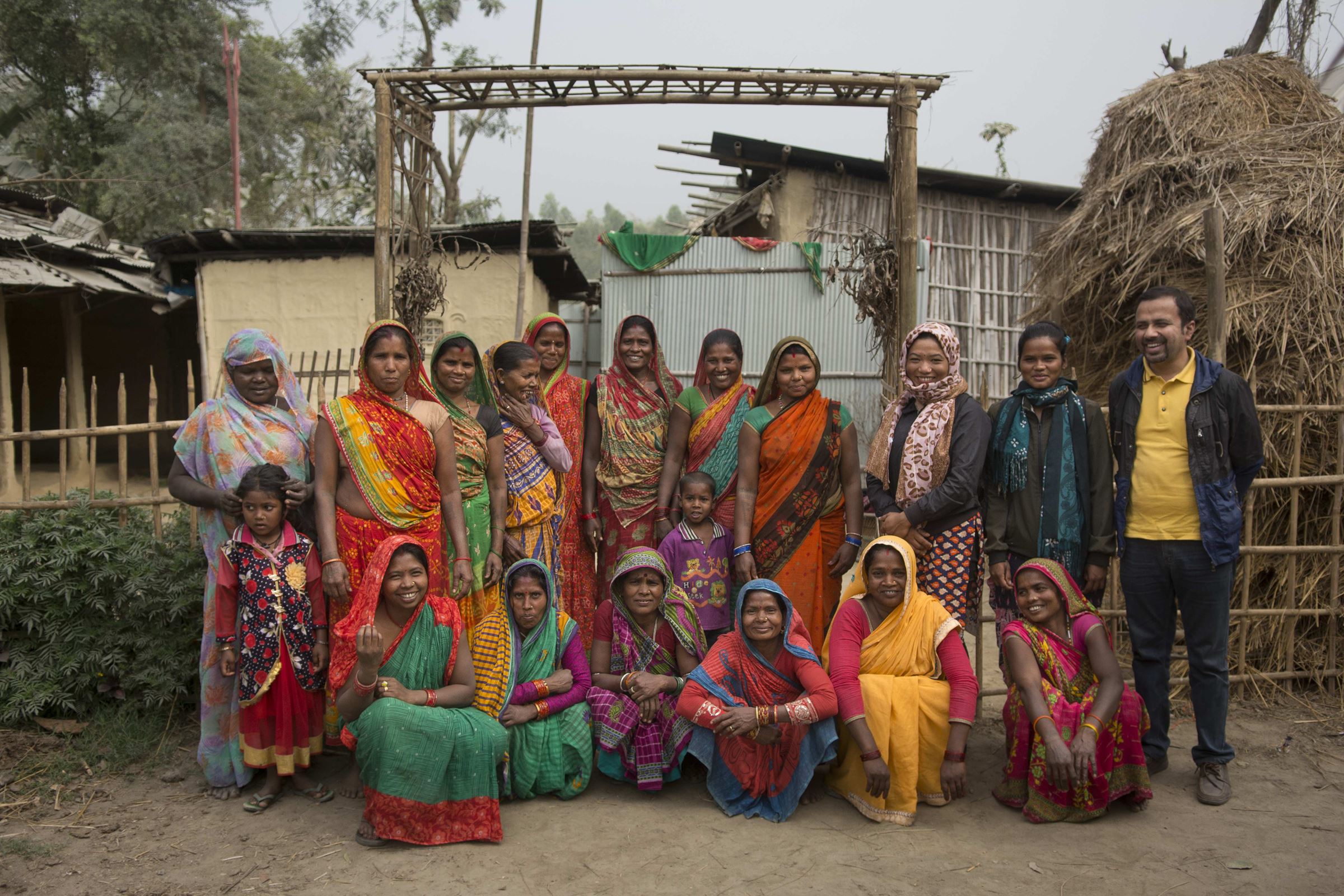 Eine Frauen-Selbsthilfegruppe aus Nepal. (Quelle: Christian Nusch)