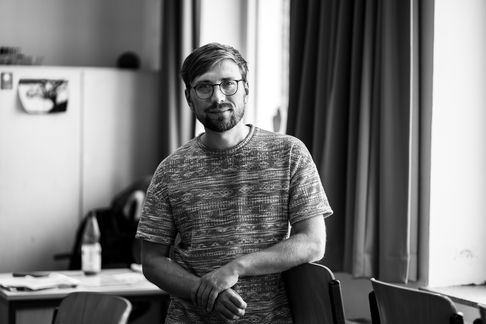 Grundschullehrer Joscha Budda (Quelle: Markus Feger)