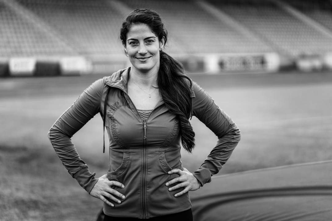 Lehrertrainerin im Fechten Paria Mahrokh (Quelle: Markus Feger)