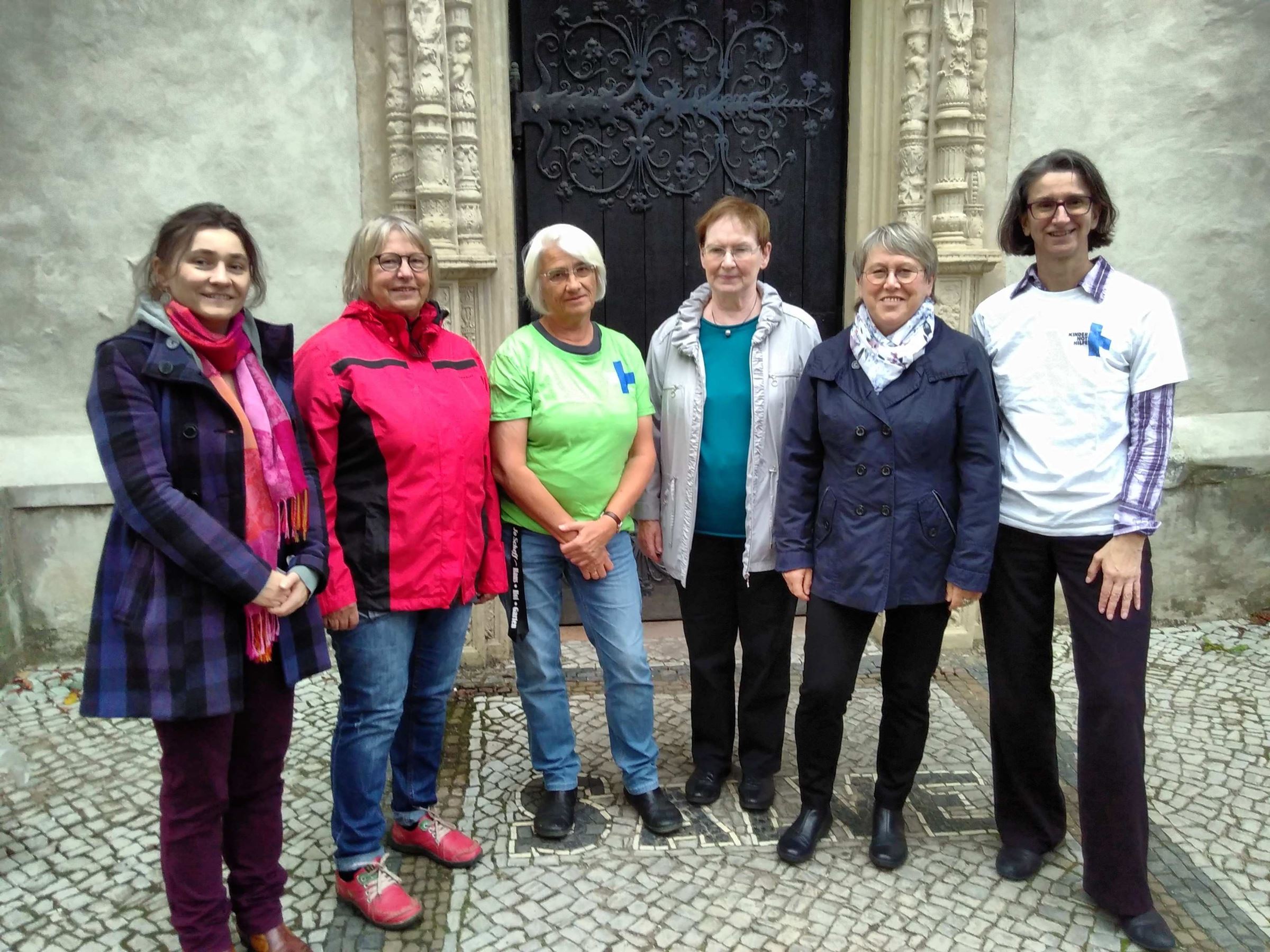 Gruppenbild vom Arbeitskreis Halle  Gruppenbild vom Arbeitskreis Halle