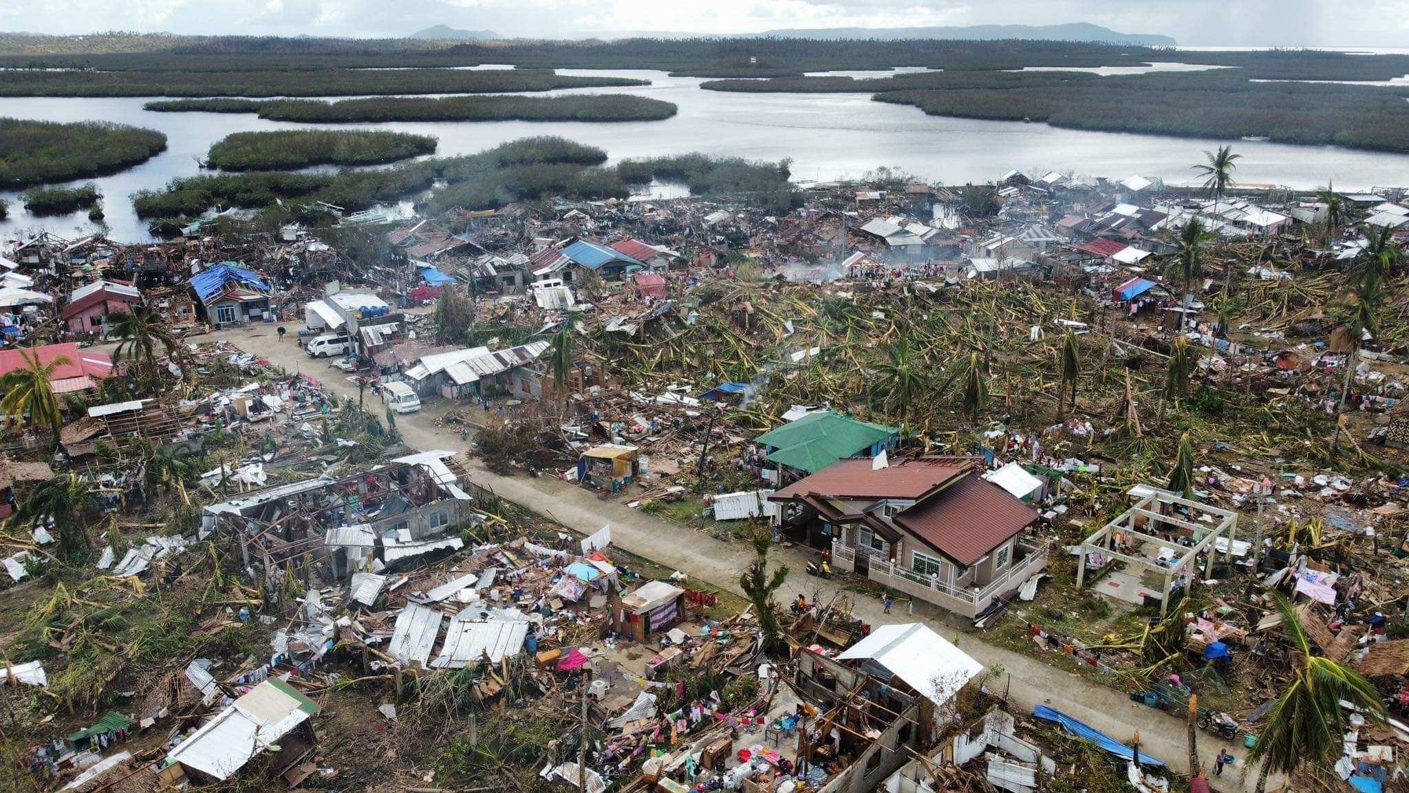 Taifun "Rai" auf den Philippinen: Siargao Islands, (Foto: Kindernothilfe Partner)