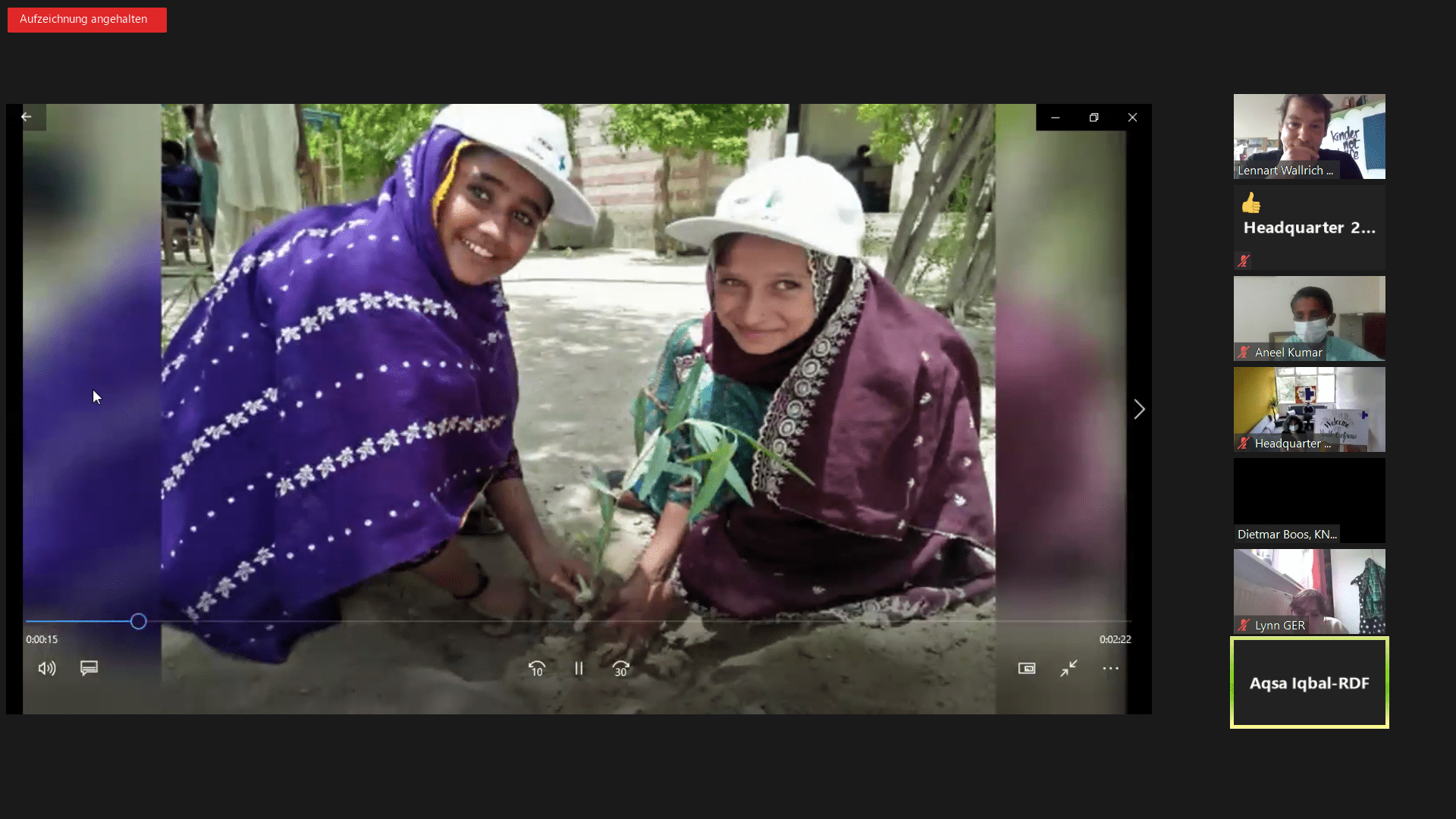 Mitschnitt Jugendkonferenz 2021 - pflanzen