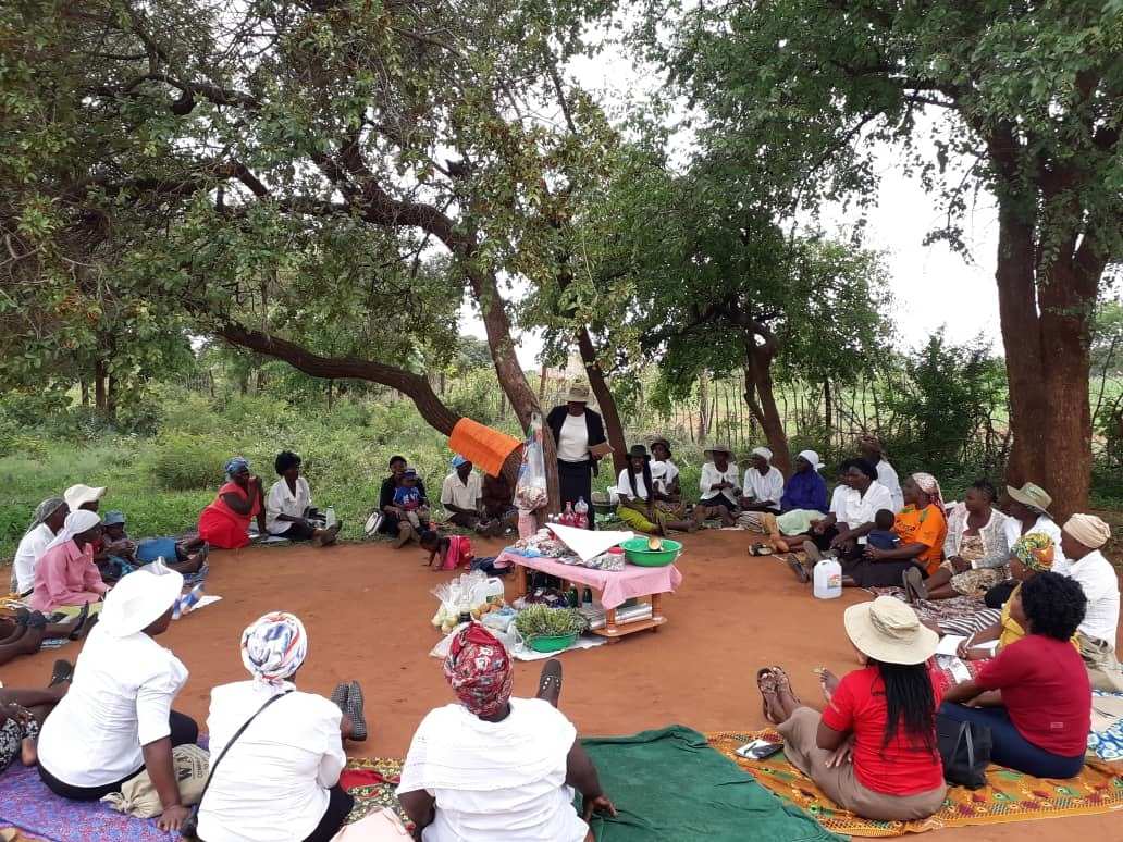 SHG-Gruppe Simbabwe (Foto: Kindernothilfe-Partner)