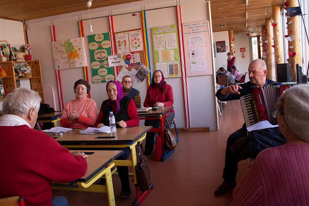 Tudora/Moldau: Programm für Senioren im CONCORDIA-Zentrum (Benjamin Kaufmann für CONCORDIA Sozialprojekte)