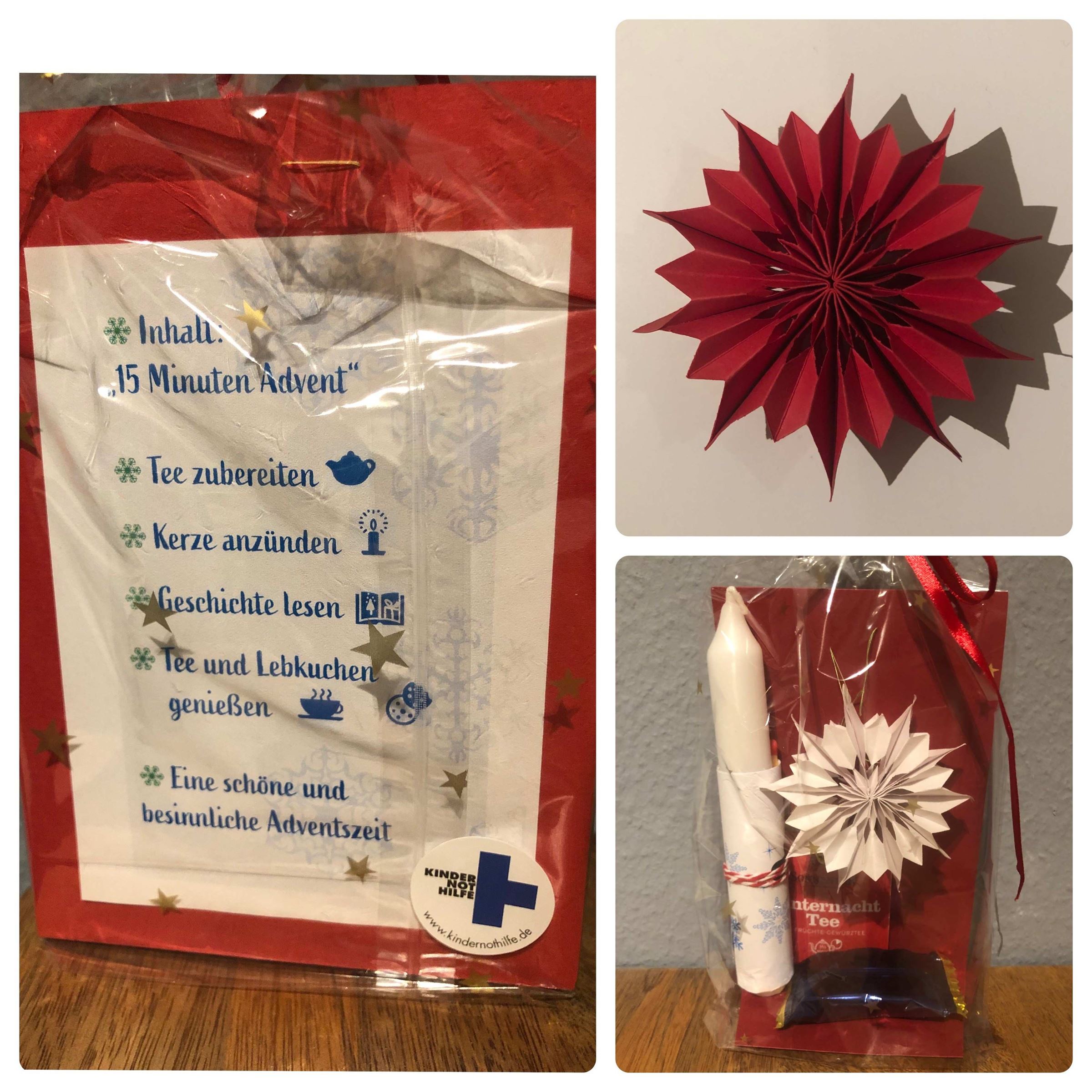 Collage zum Basteln von Adventstüten des Arbeitskreises Berlin für Mitmachbörse Collage zum Basteln von Adventstüten des Arbeitskreises Berlin für Mitmachbörse