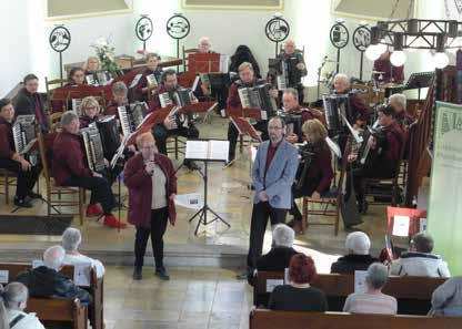 1. Akkordeonorchester Rheinhausen: Benefizkonzert zugunsten ukrainischer Geflüchteter (Quelle: Petra Kalkowski) 1. Akkordeonorchester Rheinhausen: Benefizkonzert zugunsten ukrainischer Geflüchteter (Quelle: Petra Kalkowski)