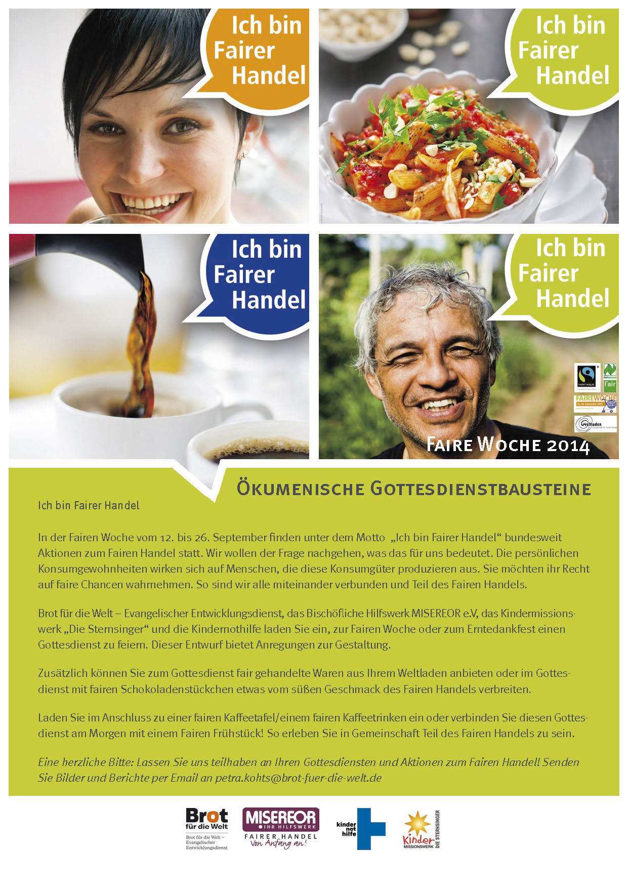 Gottesdienstbausteine Faire Woche 2014