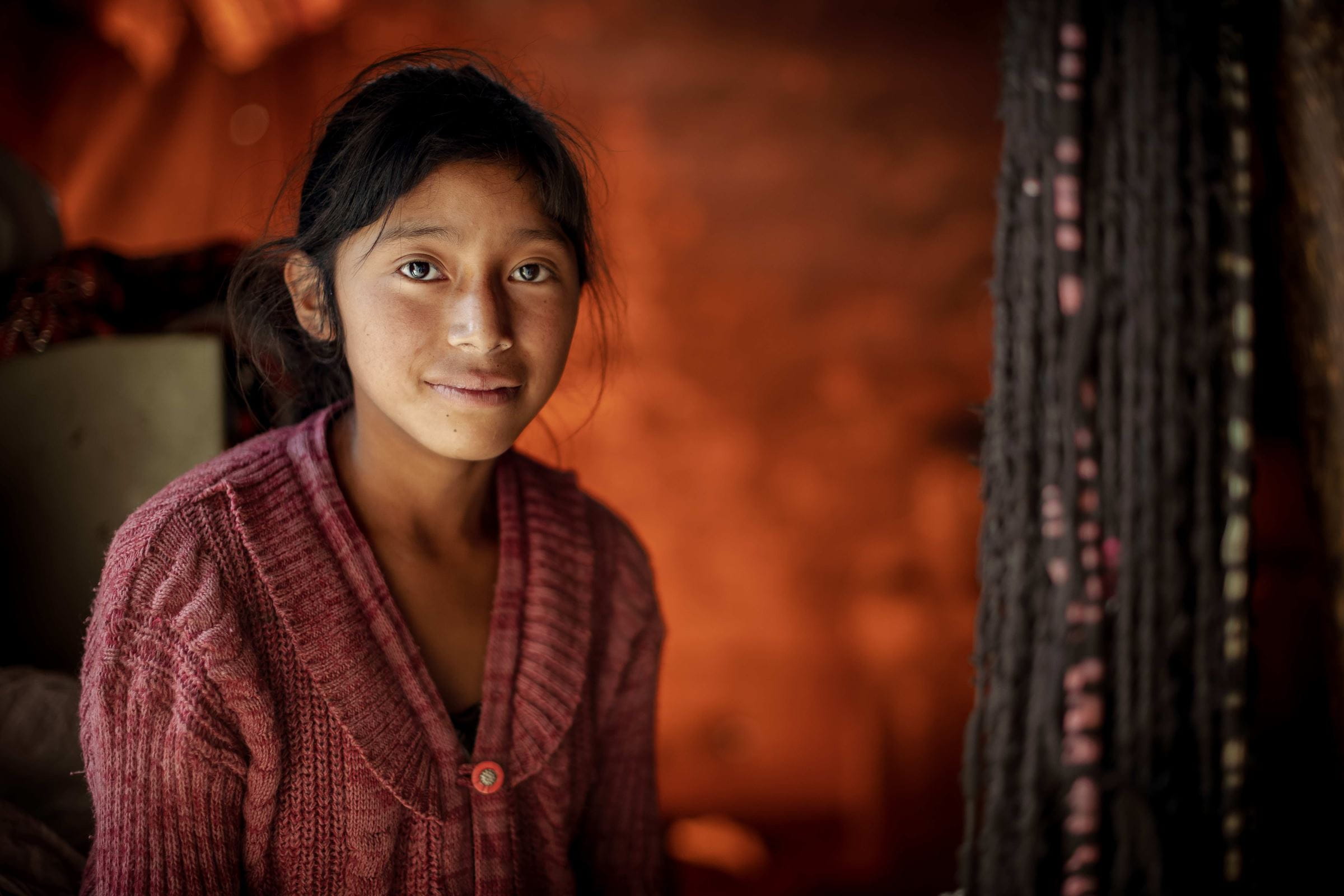 Ein Mädchen aus Guatemala lächelt in die Kamera. (Quelle: Jakob Studnar) Ein Mädchen aus Guatemala lächelt in die Kamera. (Quelle: Jakob Studnar)