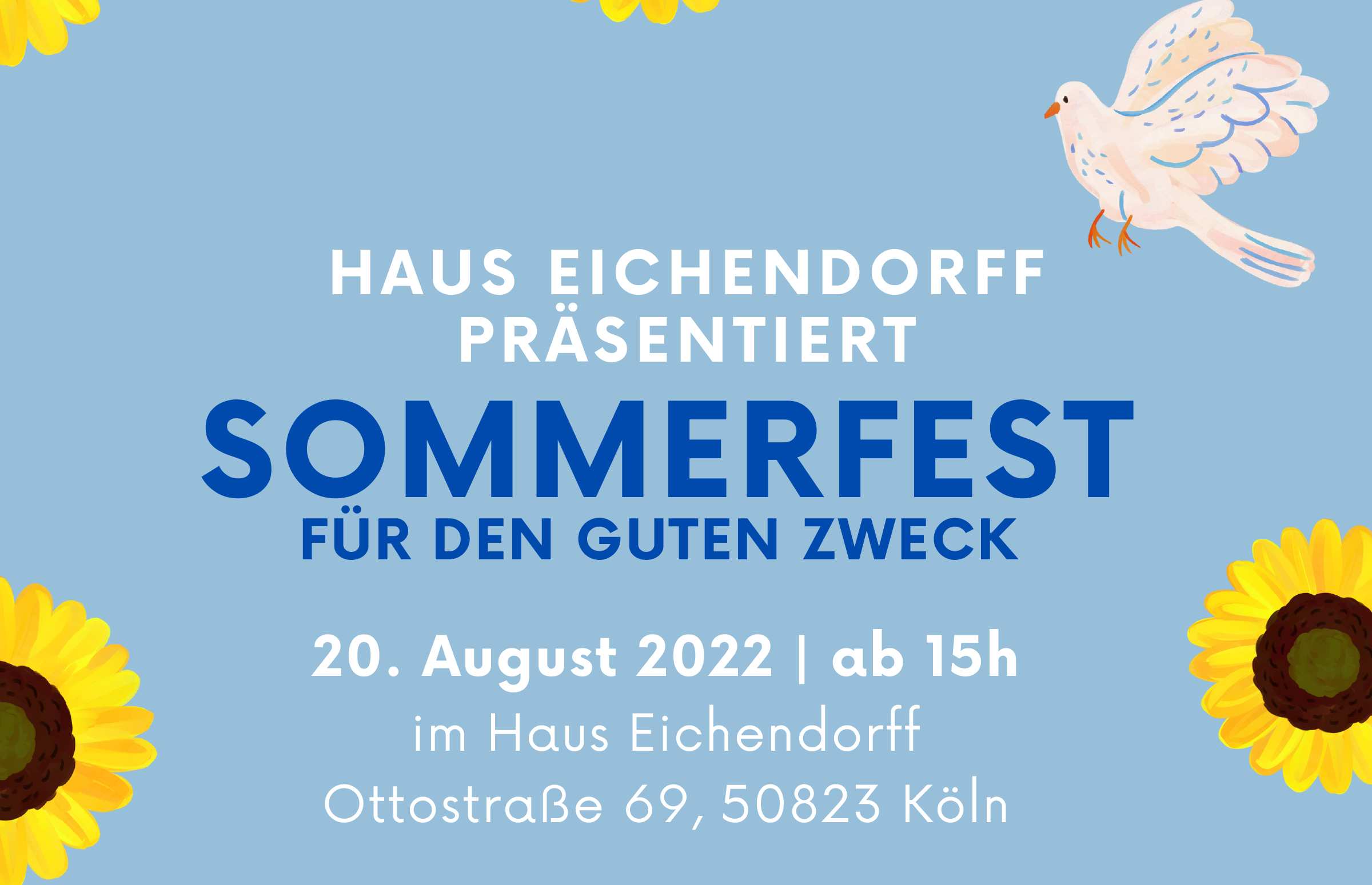 Flyer AK Köln Sommerfest Eichendorff 20.8.2022