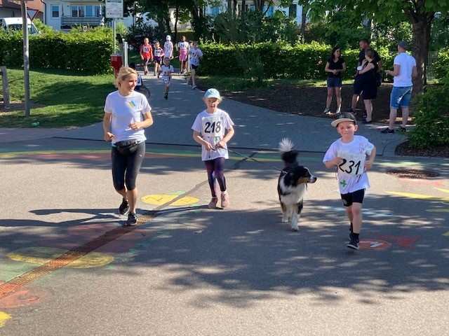 Marxzell: Sponsorenlauf von Kindern der Carl-Benz-Schule (Quelle: privat)