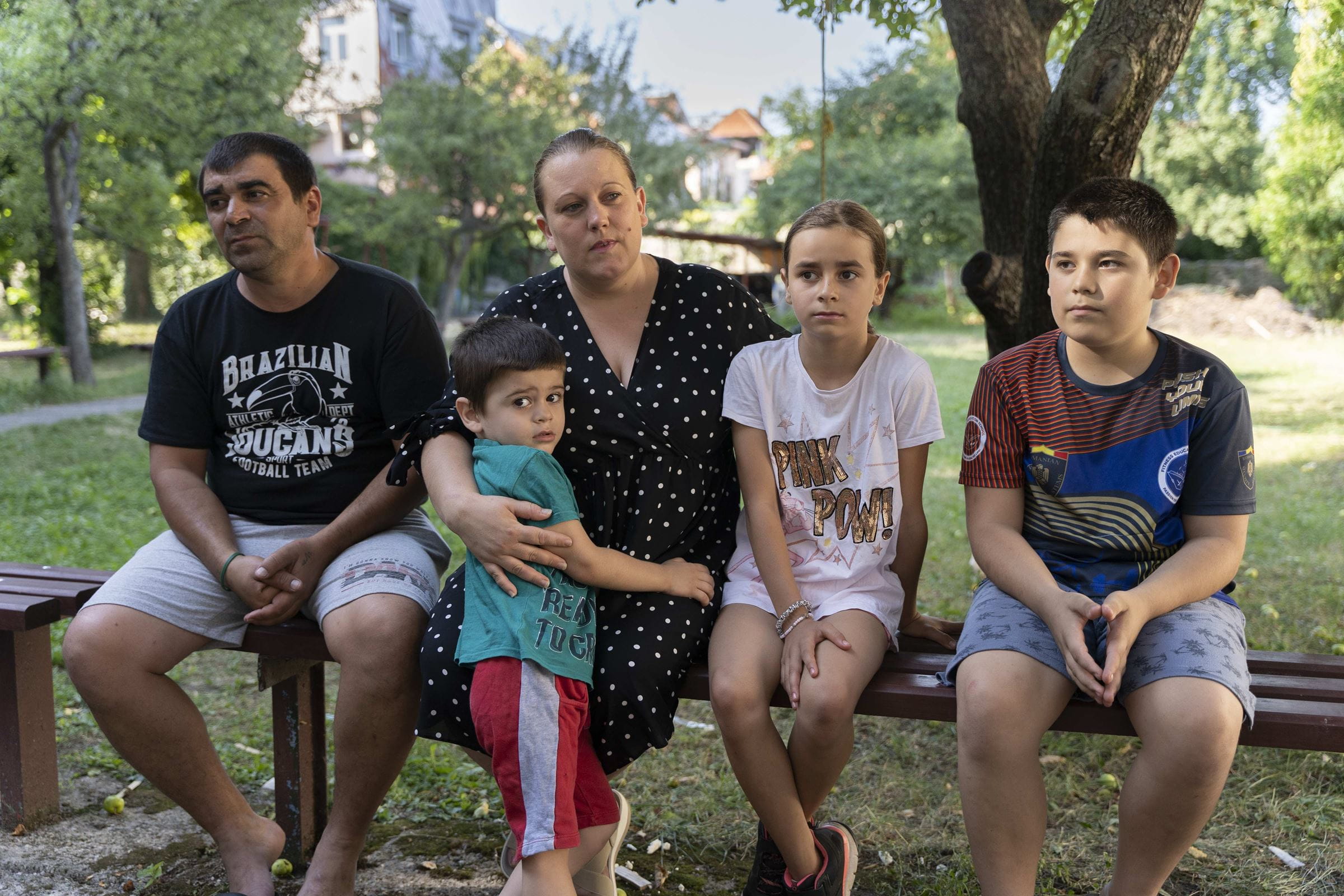 Diana (10) ist mit ihrer Familie aus Odessa nach Câmpulung geflohen (Quelle: Christian Nusch)