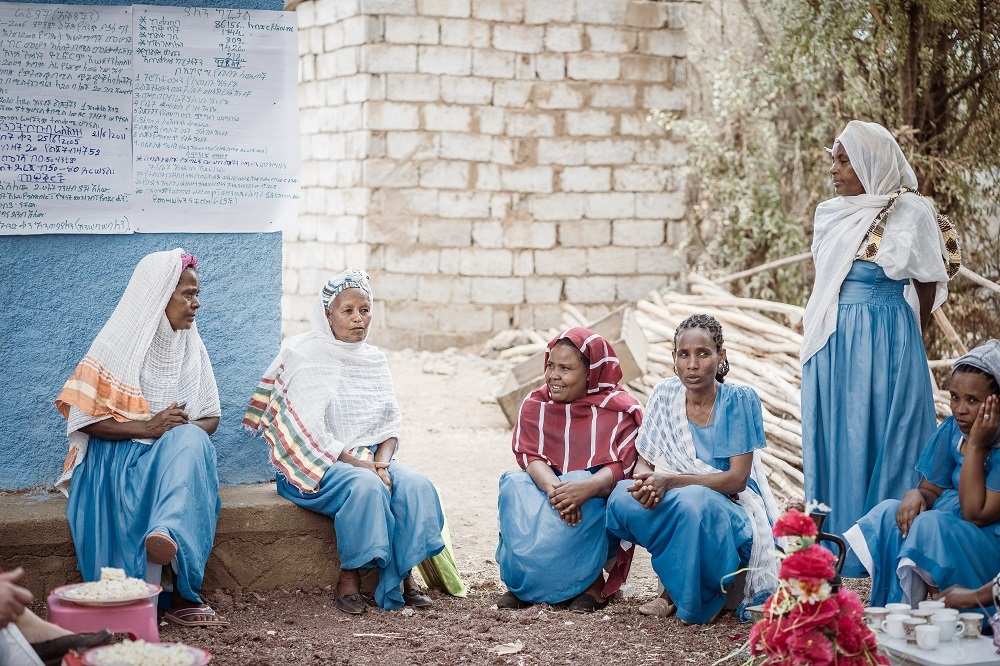 Selbsthilfegruppe in Äthiopien (Quelle: Jakob Studnar)
