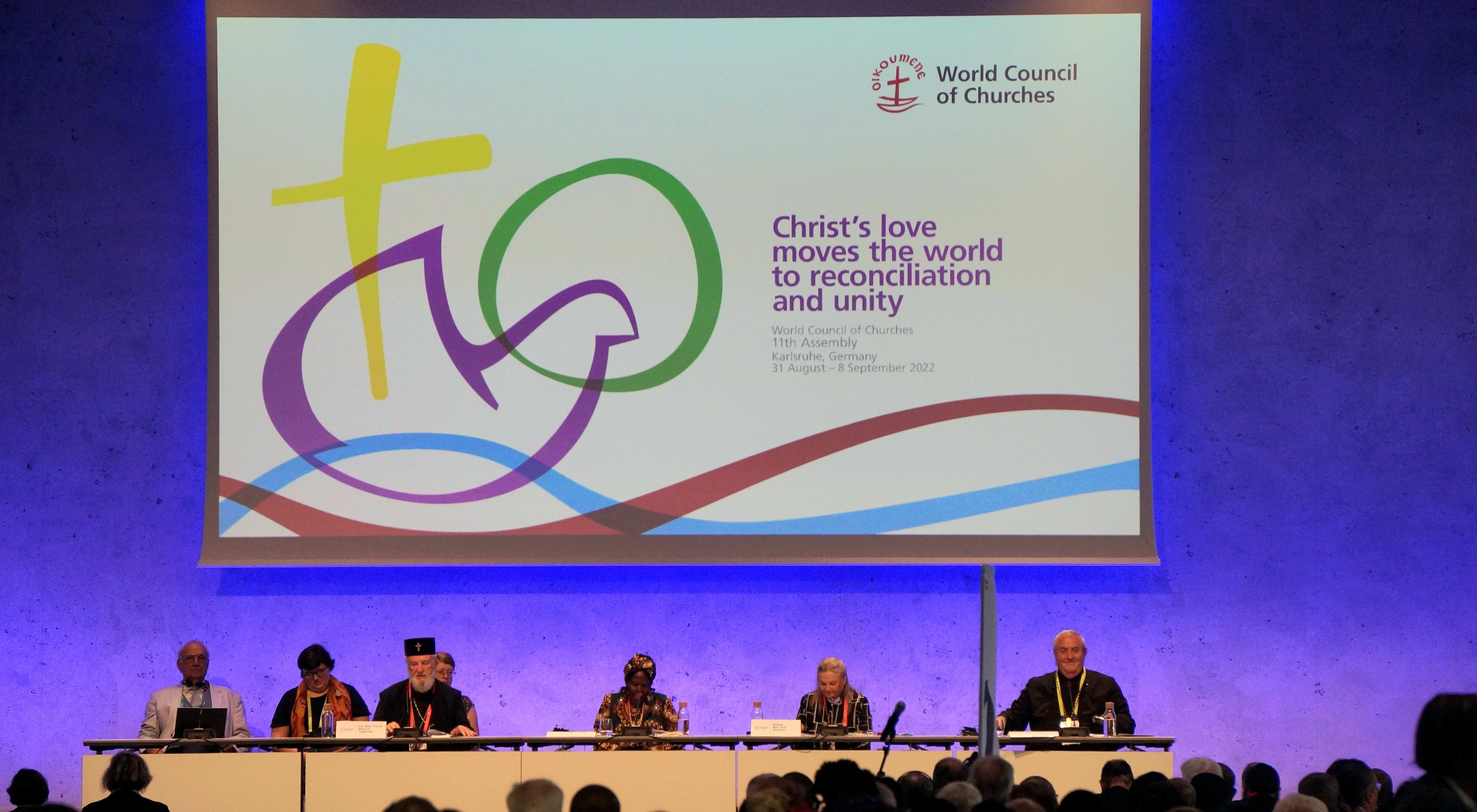 11. Vollversammlung des Ökumenischen Rates der Kirchen (ÖRK) 2022 in Karlsruhe, Quelle: Dietmar Boos
