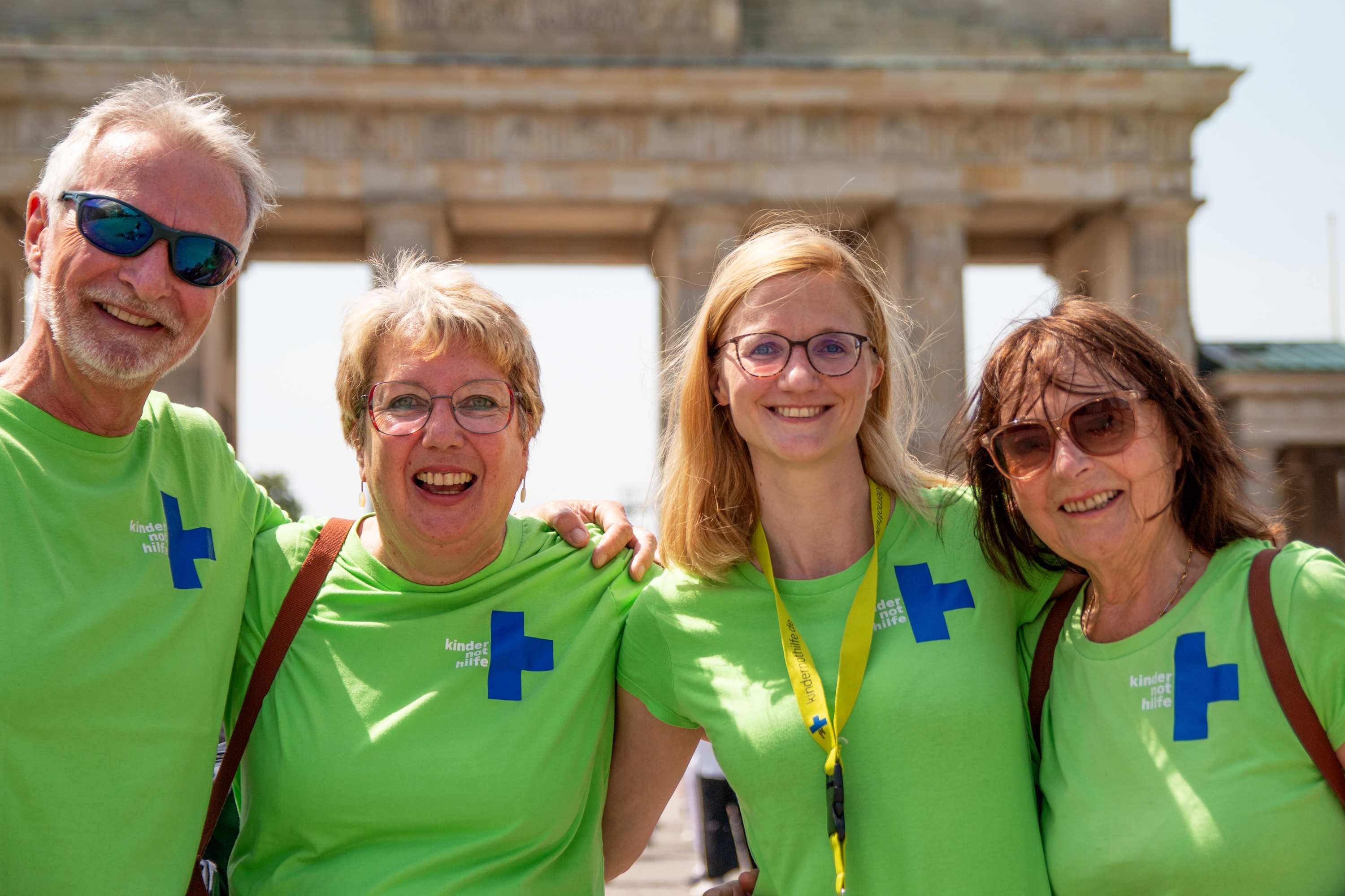 Ehrenamtliche aus Berlin Foto: Kindernothilfe