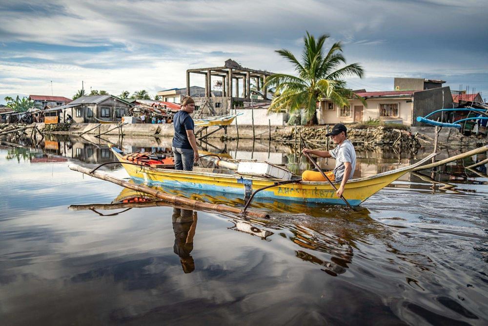 Fischerjunge auf Samar auf den Philippinen (Quelle: Jakob Studnar)