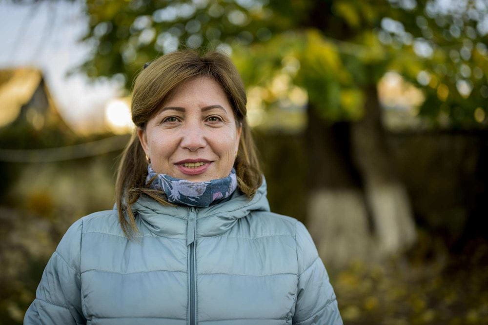 Tröstet weinende Kriegskinder in der Nacht: Viorica Orac, Psychologin beim Kindernothilfe-Partner Demos. Foto: Ralf Rottmann / FUNKE Foto Services Tröstet weinende Kriegskinder in der Nacht: Viorica Orac, Psychologin beim Kindernothilfe-Partner Demos. Foto: Ralf Rottmann / FUNKE Foto Services