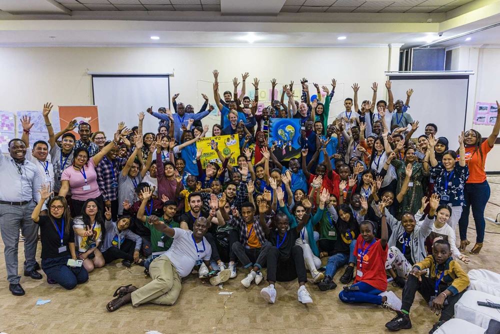 Global Gathering 2023 in Ruanda: Gruppenfoto der Teilnehmenden (Quelle: Martin Bondzio)
