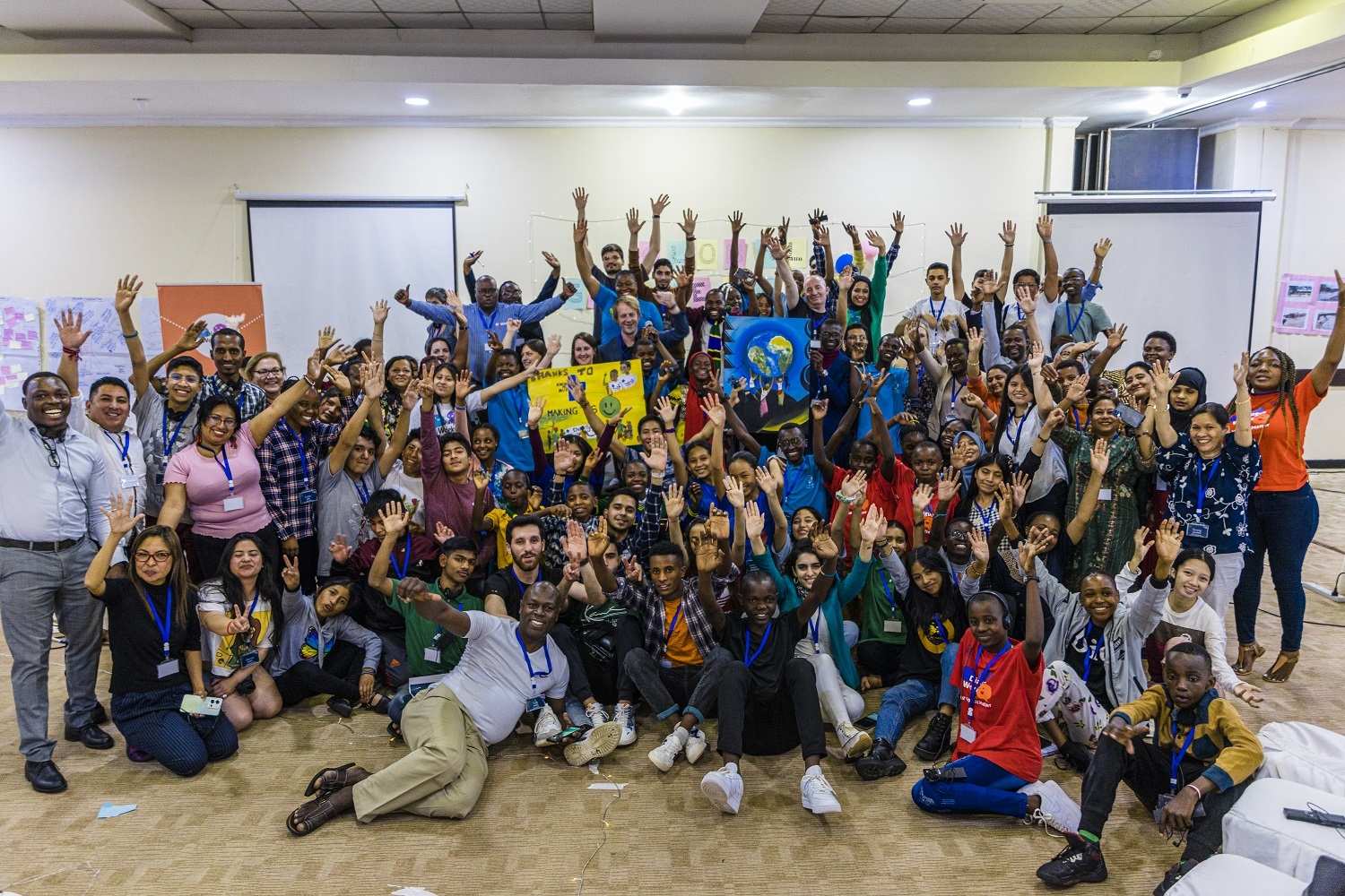 Global Gathering 2023 in Ruanda: Gruppenfoto der Teilnehmenden (Quelle: Martin Bondzio) Global Gathering 2023 in Ruanda: Gruppenfoto der Teilnehmenden (Quelle: Martin Bondzio)
