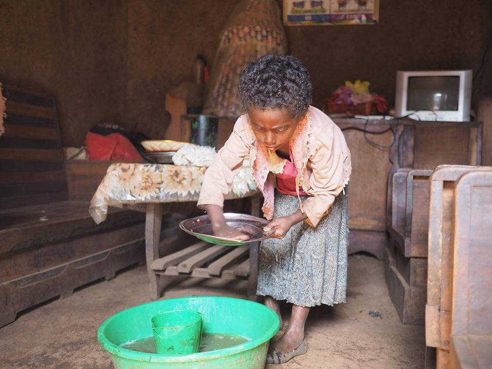 Arbeitendes Kind aus Äthiopien (Quelle: Malte Pfau)