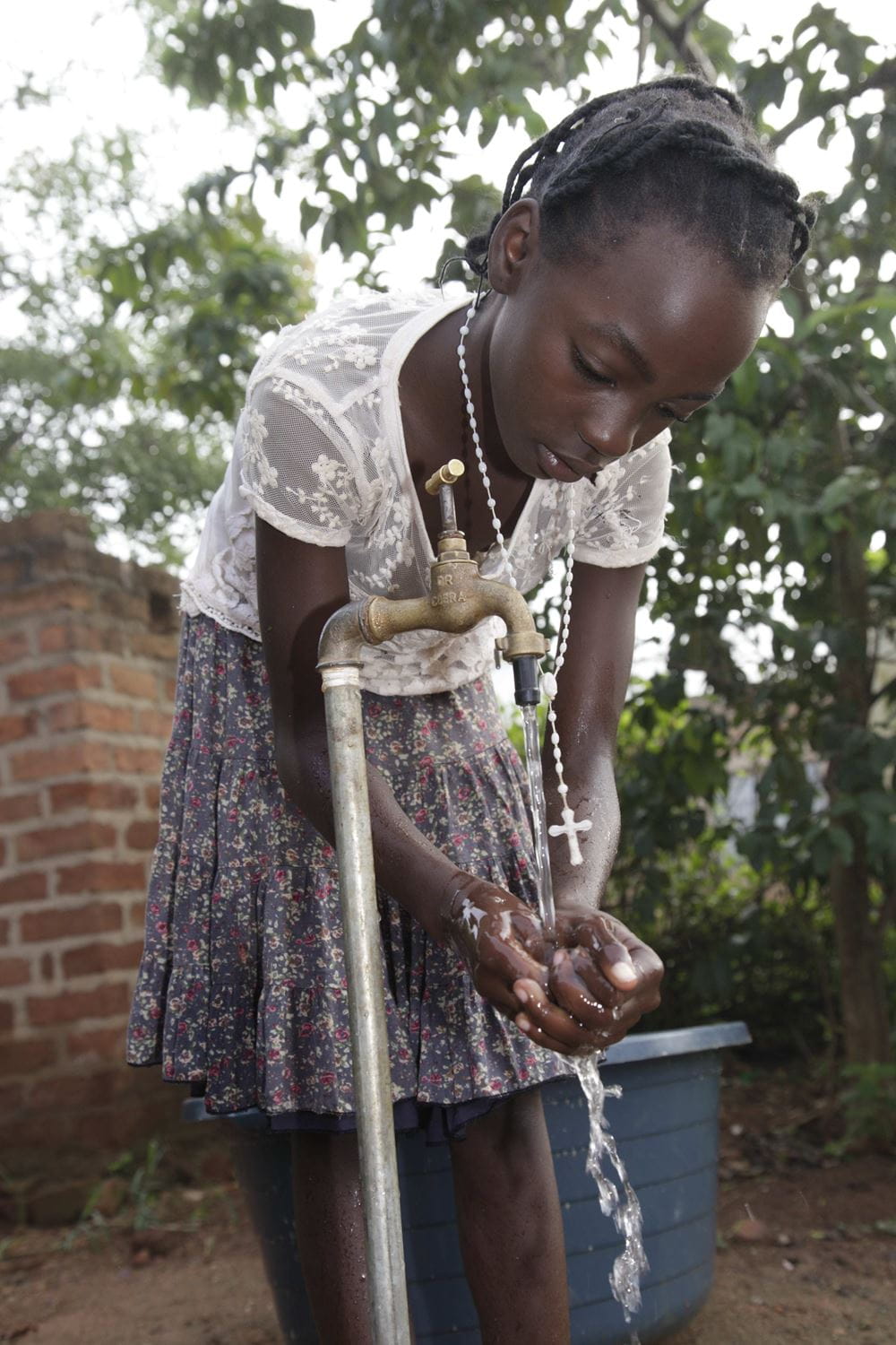Kinderarbeiterin aus Sambia (Quelle: Christian Herrmanny)