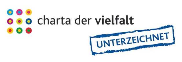 Logo: Charta der Vielfalt – unterzeichnet Logo: Charta der Vielfalt – unterzeichnet