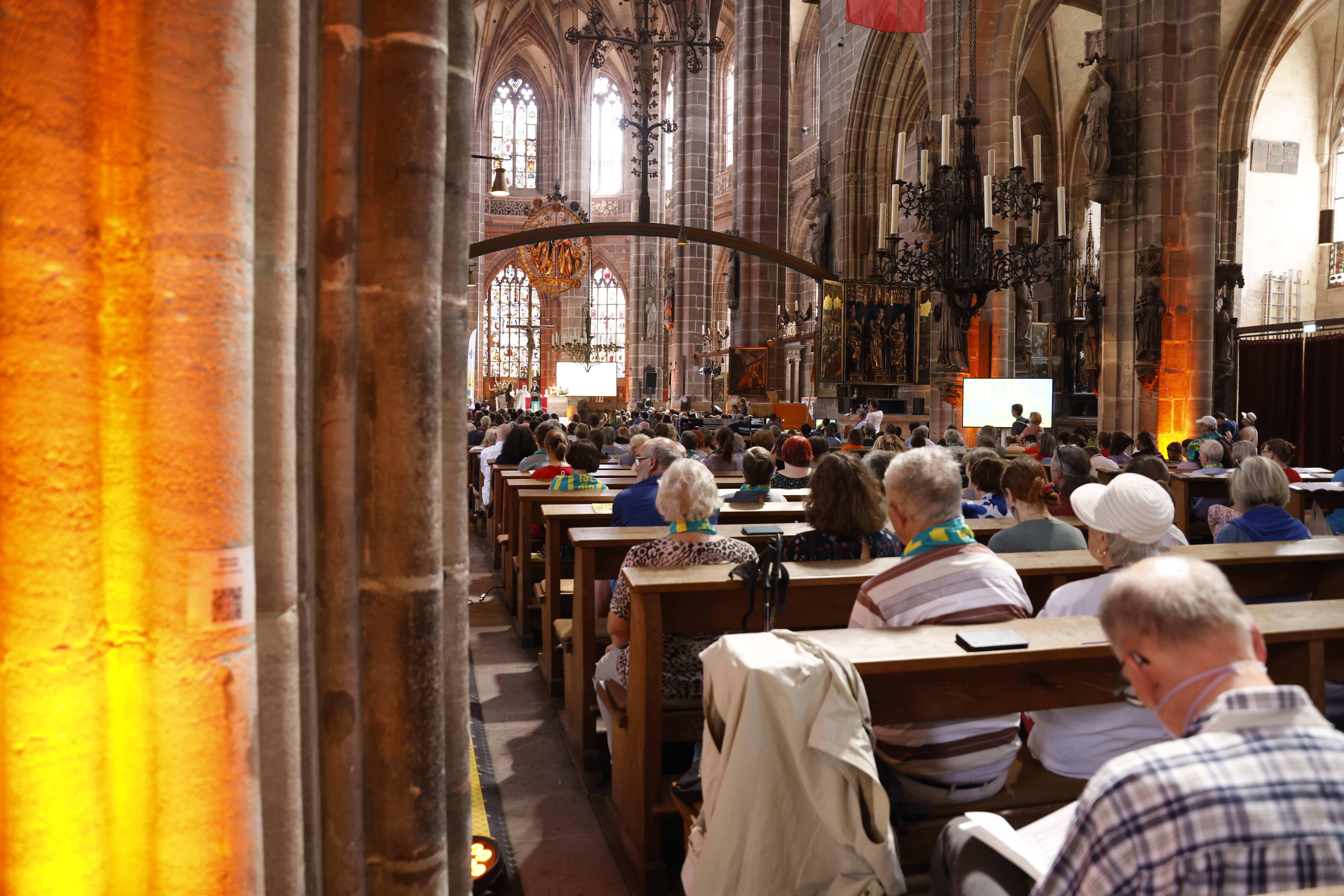 St. Lorenz Kirche in Nürnberg, Foto: Katharina Draub/Kindernothilfe