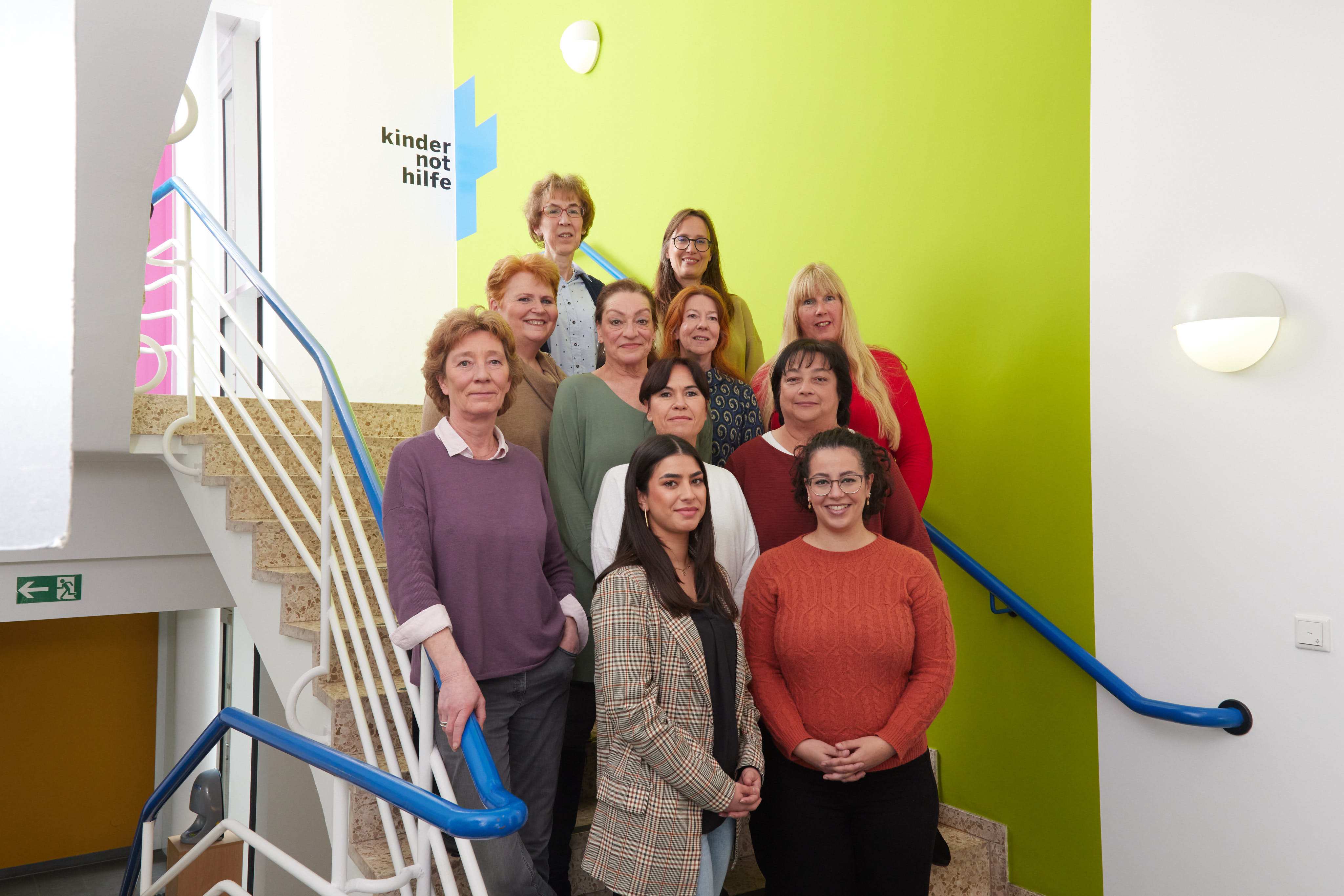 Die Mitarbeiterinnen des Paten-Services der Kindernothilfe (Quelle: Kindernothilfe)