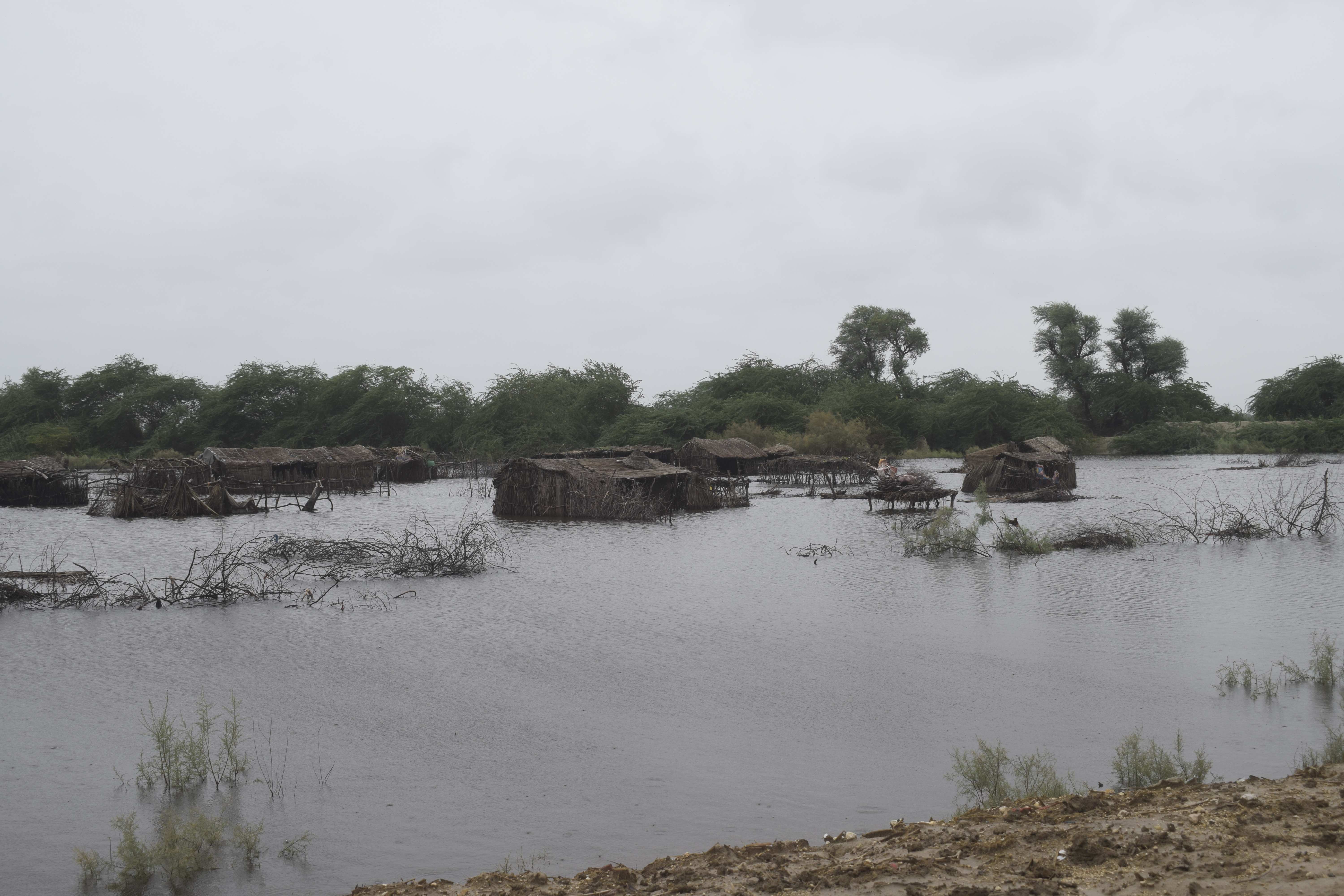 Sturzfluten in Pakistan im Sommer 2022 (Quelle: Kindernothilfe-Partner)