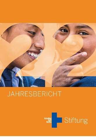 Titelbild Jahresbericht Kindernothilfe-Stiftung 2022