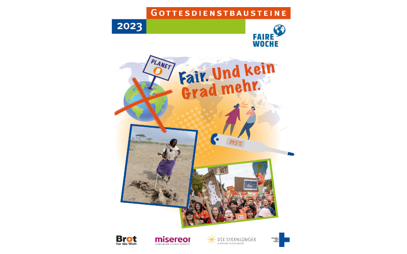 Cover Faire Gottesdienstbausteine 2023