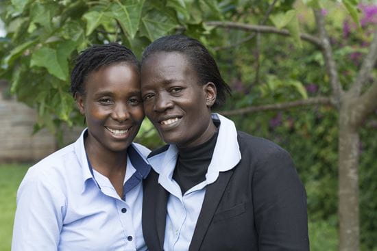 Zwei Mitarbeiterinnen von Ripples Internationl in Kenia (Quelle: Christian Nusch) Platzhalterbild