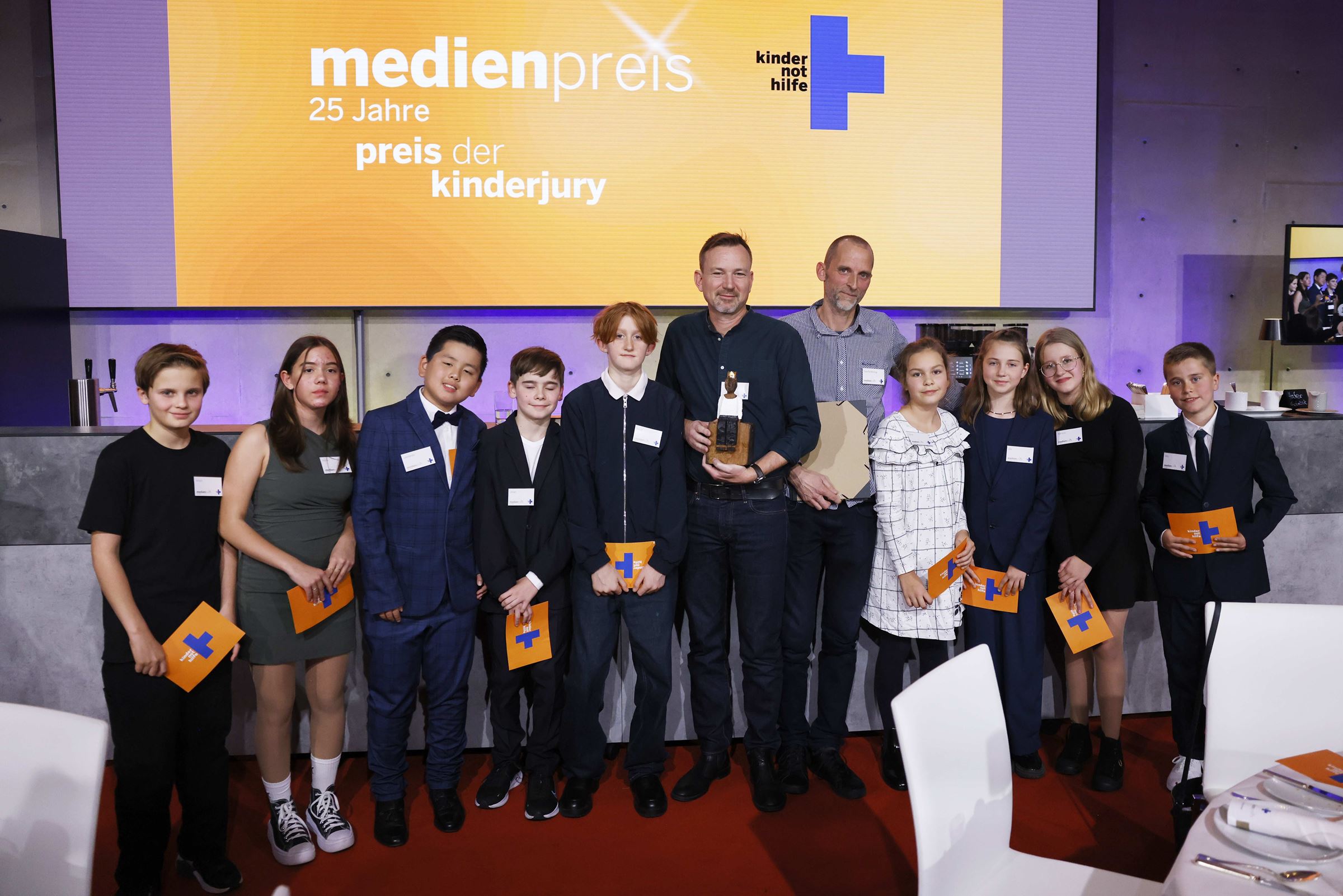 Verleihung des Preis der Kinderjury 2023 (Quelle: Franziska Krug) Verleihung des Preis der Kinderjury 2023 (Quelle: Franziska Krug)