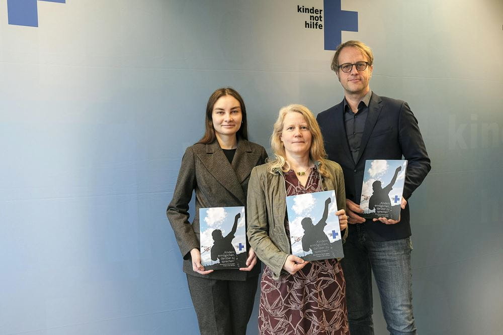 orstellung der Studie über sexualisierte Gewalt gegen Kinder im Ukrainekrieg (Quelle: Angelika Böhling/Kindernothilfe) orstellung der Studie über sexualisierte Gewalt gegen Kinder im Ukrainekrieg (Quelle: Angelika Böhling/Kindernothilfe)