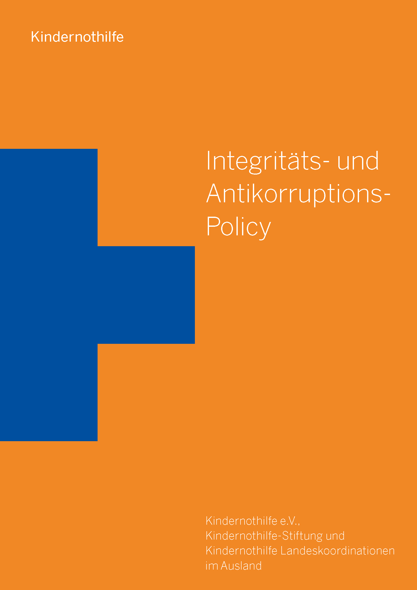 Cover Leitfaden Prävention und Bekämpfung von Korruption Cover Leitfaden Prävention und Bekämpfung von Korruption