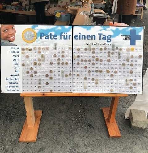 Kalender Pate für einen Tag (Quelle: privat) Kalender Pate für einen Tag (Quelle: privat)