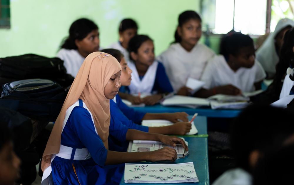Schüler der Chila Manumia High School Bangladesch (Quelle: Kindernothilfe) Schüler der Chila Manumia High School Bangladesch (Quelle: Kindernothilfe)