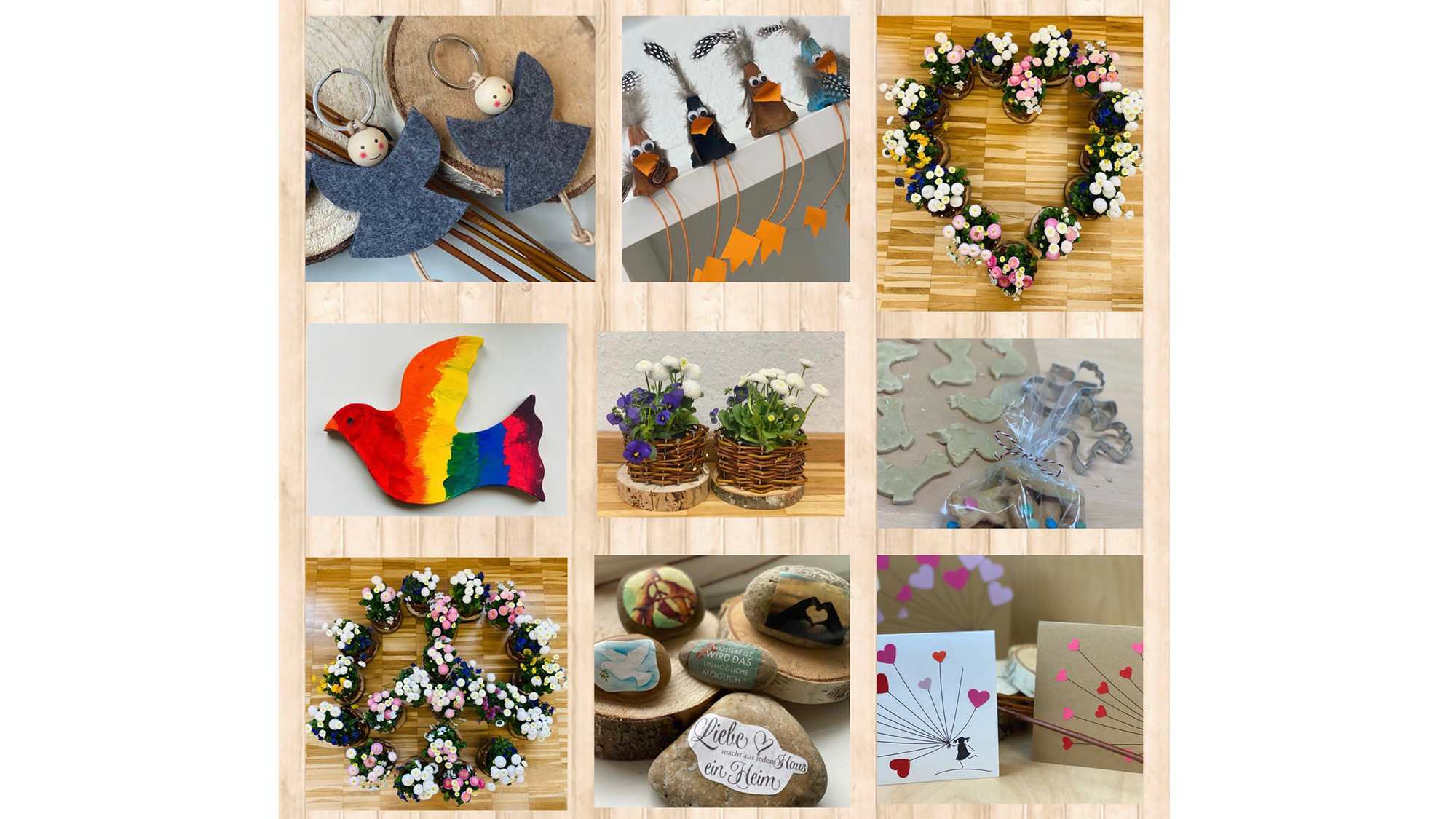 Die Kinder und Jugendlichen der Lindenhofschule bastelten schöne Gegenstände und verkauften sie (Quelle: Lindenhofschule) Die Kinder und Jugendlichen der Lindenhofschule bastelten schöne Gegenstände und verkauften sie (Quelle: Lindenhofschule)