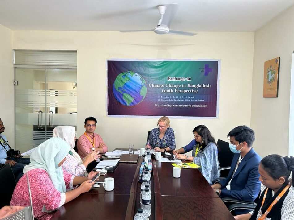 Klimagerechtigkeit Bangladesch Sitzung. (Quelle: Kindernothilfe)